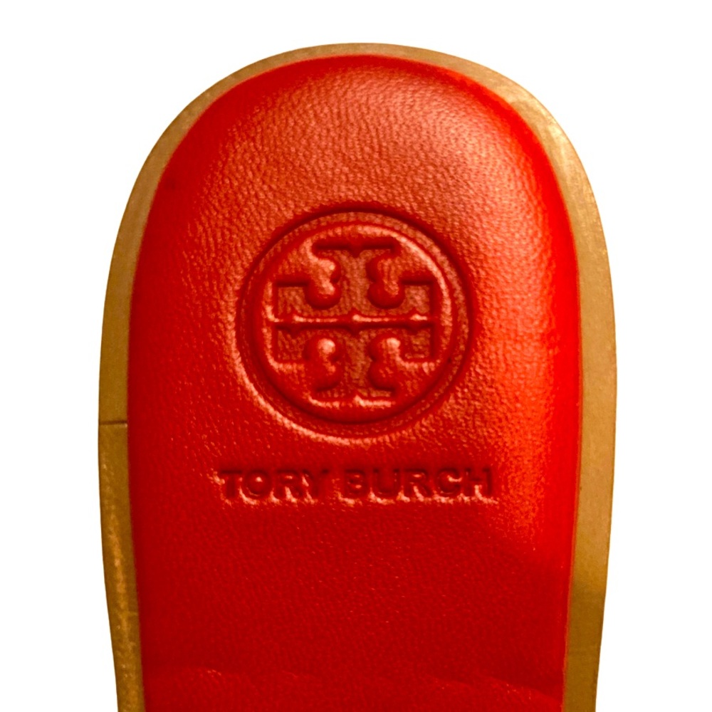 NWOB Tory Burch Everly Red Slides - Sz. 6.5 - Picture 6 of 7
